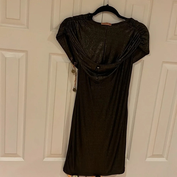 Apple bottoms vintage sequins shiny mini dress with hoodie Sz M - Picture 10 of 14